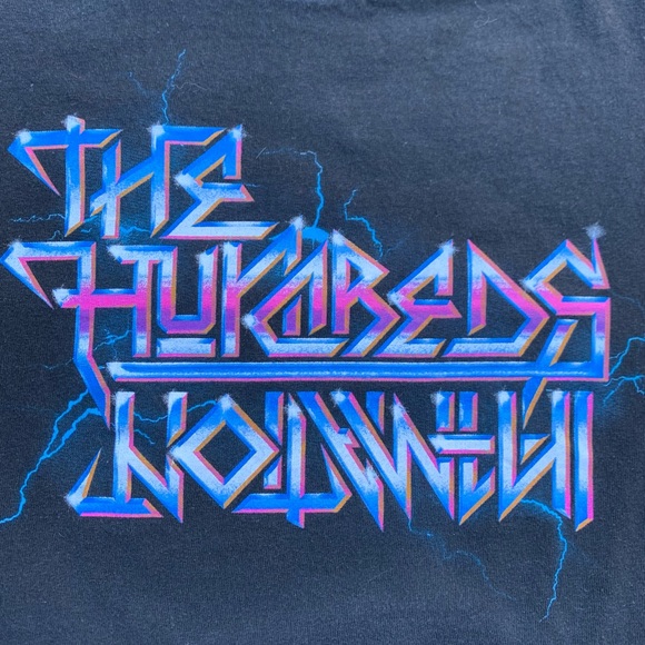 The Hundreds X In4mation metal inspired screenprinted tshirt - Picture 2 of 12